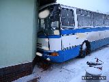 15.2.2012 Dopravní nehoda, autobus ve zdi, V.O.