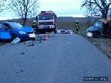 2.4.2012 Dopravní nehoda, uvolnění komunikace, Kladoruby - Letovice