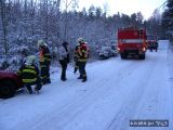 6.12.2012 Dopravní nehoda, uvolnění komunikace, Drválovice - Kladoruby