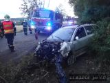 11.8.2018, Dopravní nehoda, OA do stromu, V.O. - Jevíčko