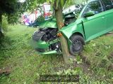 31.5.2019 Dopravní nehoda, OA ve stromě, V.O.