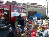 22.4.2009 Návštěva mateřské školy na hasičské zbrojnici